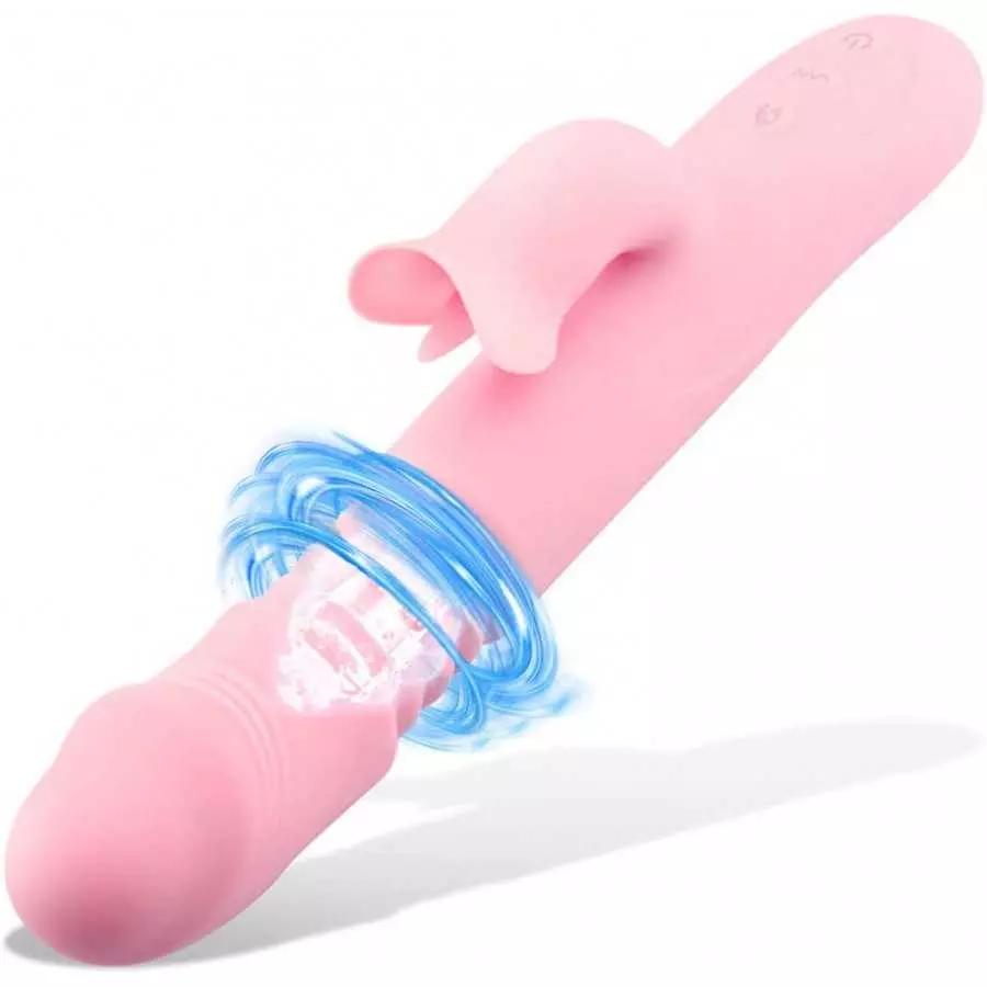 G Spot Rabbit Vibrator with Heating Function,Sex Toys for Clitoris,Waterproof Dildo Vibrator with 9 Powerful Vibrations Dual Mot G Spot Rabbit Vibrator with Heating Function,Sex Toys for Clitoris,Waterproof Dildo Vibrator with 9 Powerful Vibrations Dual Mot