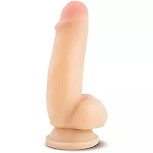 Blush 7.5" Realistic Dual Density Flexi Shaft Dildo - Sensa Feel - Powerful Suction Cup - Harness Compatible - Sex Toy for Adult Blush 7.5" Realistic Dual Density Flexi Shaft Dildo - Sensa Feel - Powerful Suction Cup - Harness Compatible - Sex Toy for Adult