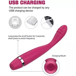 G Spot Rabbit Vibrator with Heating Function, Rose Sex Toys for Clitoris G-spot Stimulation,Waterproof Dildo Vibrator with 10 Po G Spot Rabbit Vibrator with Heating Function, Rose Sex Toys for Clitoris G-spot Stimulation,Waterproof Dildo Vibrator with 10 Po