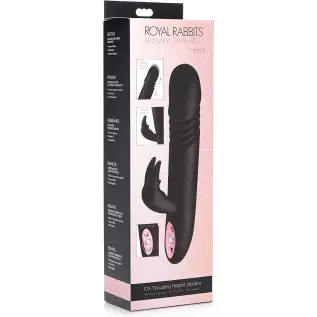 Royal Rabbits Silicone Bunny Thrusting Vibrator