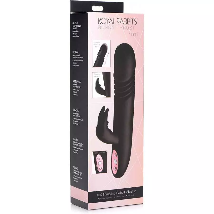 Royal Rabbits Silicone Bunny Thrusting Vibrator
