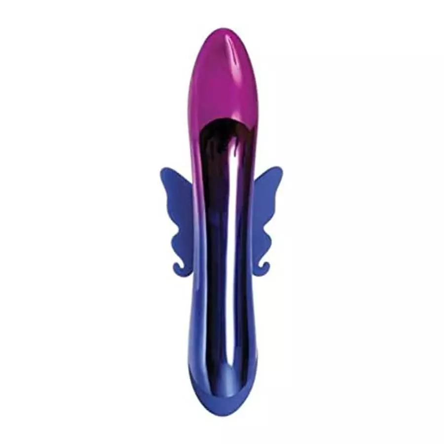 Evolved Firefly Chrome & Silicone Multi Function Rechargeable Waterproof Vibrator