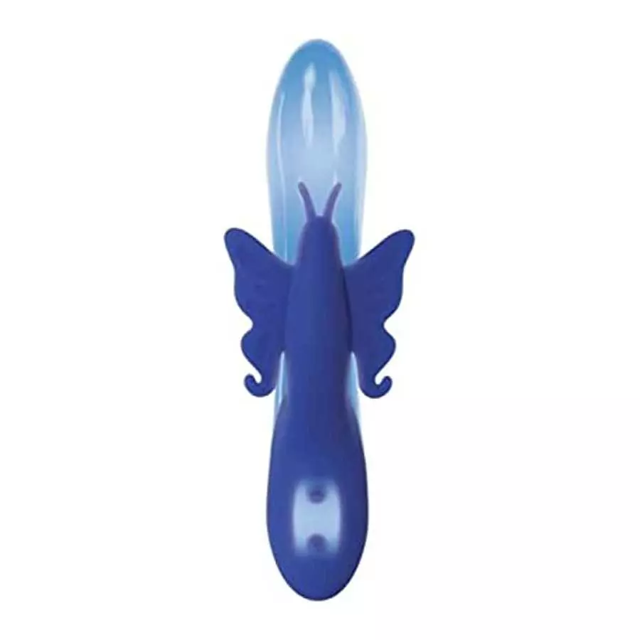 Evolved Firefly Chrome & Silicone Multi Function Rechargeable Waterproof Vibrator