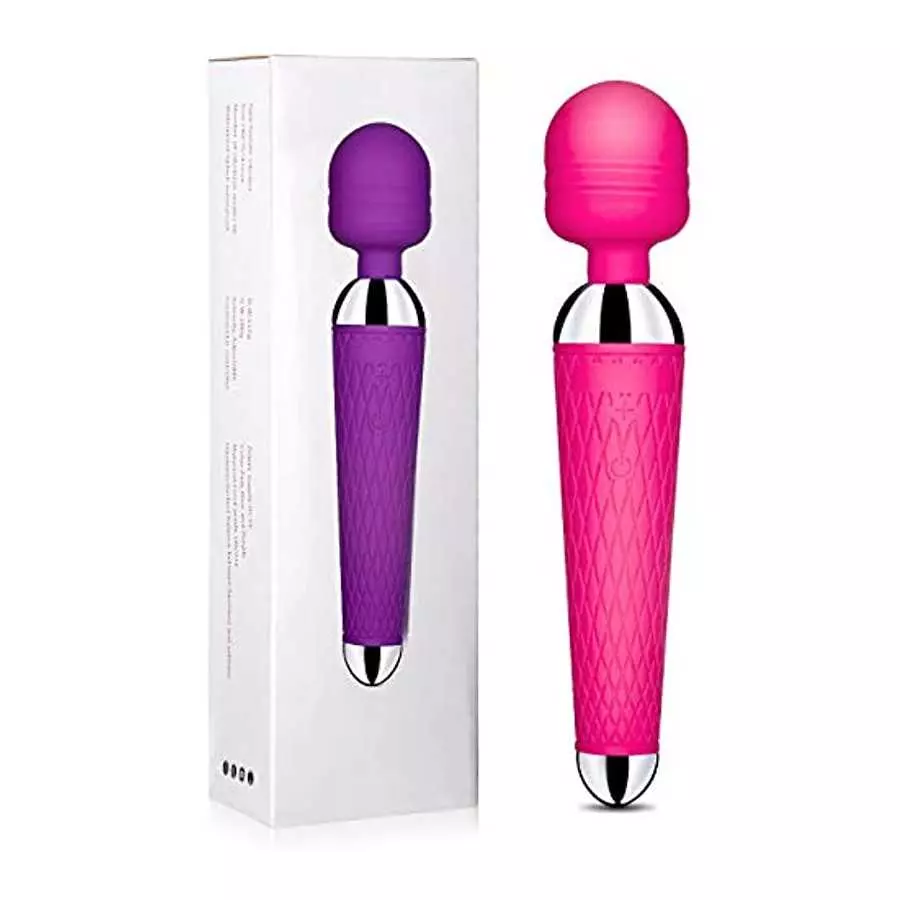 Vibrator Massager Wand Massage Handheld USB Rechargeable Sex-Toy Vibrator Massager Wand Massage Handheld USB Rechargeable Sex-Toy