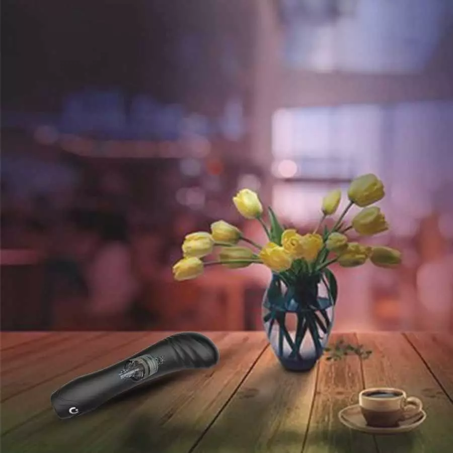 G Spot Vibrator Sex Toys with Rolling Ball for Clit G Spot Stimulation,Realistic Vibrating Dildos with 5 Patterns,Rechargeable D