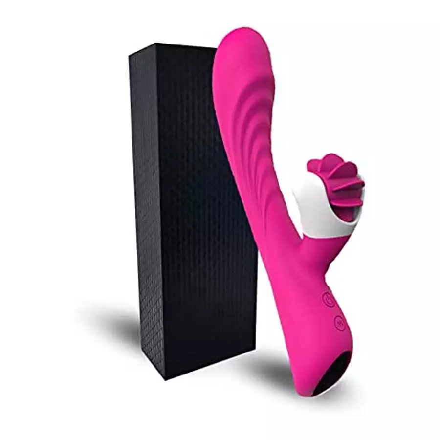 Rabbit Vibrator, Waterproof Dildo Vibrator with 9 G Spot Powerful Vibrations Modes, 6 Clitorals Licking Modes, Adult Sex Toy for Rabbit Vibrator, Waterproof Dildo Vibrator with 9 G Spot Powerful Vibrations Modes, 6 Clitorals Licking Modes, Adult Sex Toy for