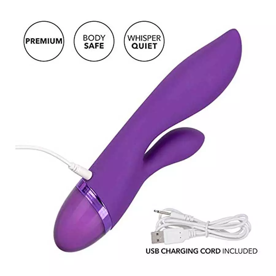 CalExotics Novelties Aura Dual Lover, Brown, 1 Count (14044PURPLE_)
