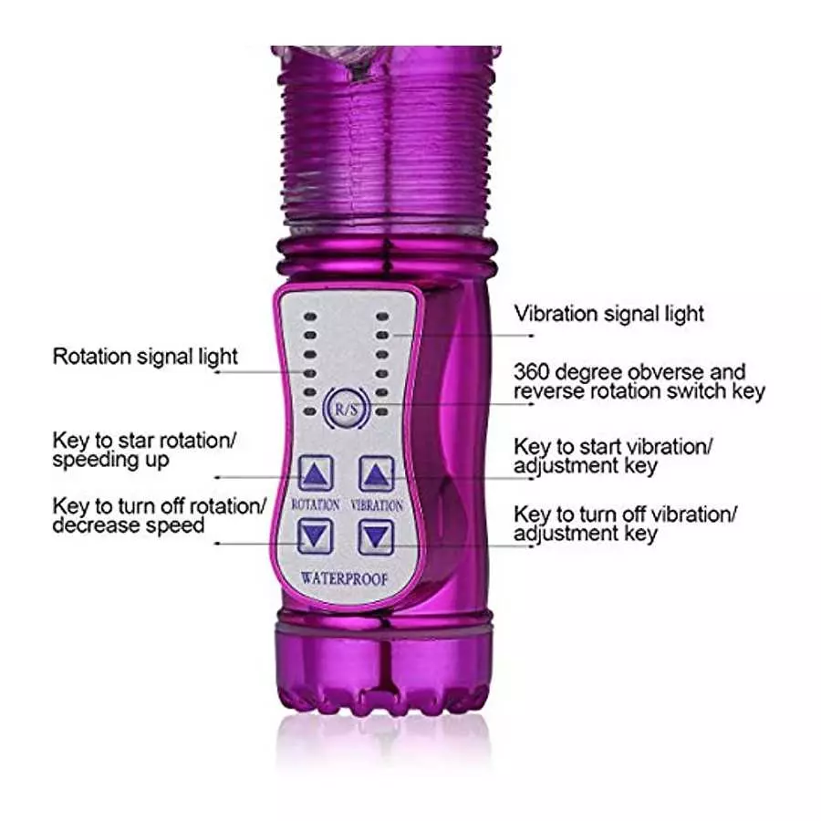2022 G Spot Rabbit Vibrator Dildo for Women - Sex Rose Toy for Women Thrusting Vibrator Toy for Women