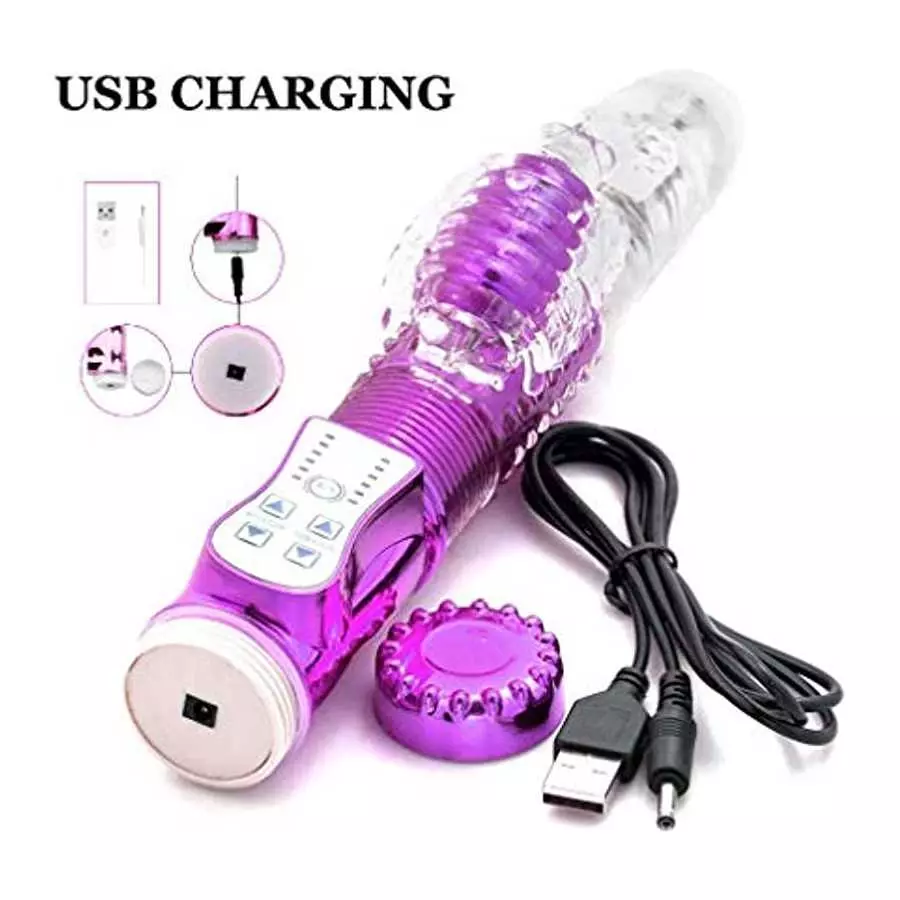 2022 G Spot Rabbit Vibrator Dildo for Women - Sex Rose Toy for Women Thrusting Vibrator Toy for Women