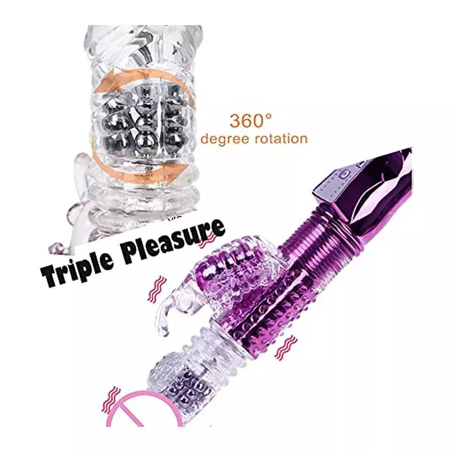 Realistic Vibrating Thrusting Dildo Vibrator Adult Sex Toy Clitorals Stimulator for Women Pleasure 12 Powerful Rotation Modes Re
