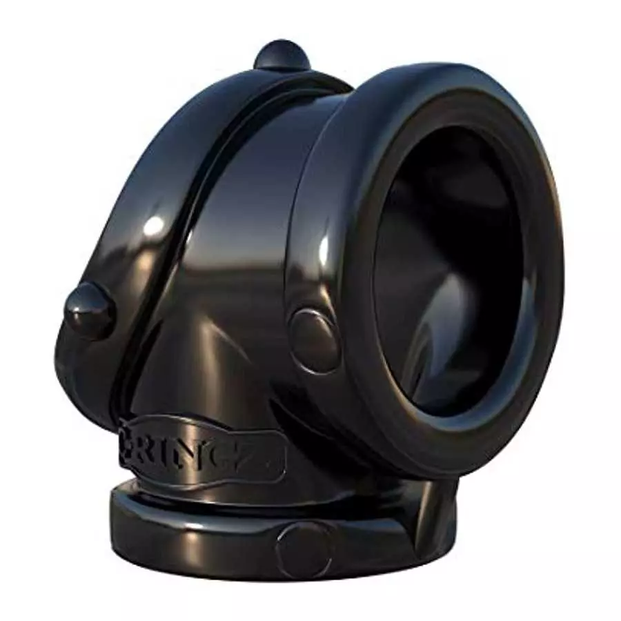 Pipedream Fantasy C-Ringz Rock Hard Cock Pipe Dildo, Black, 1 Pound Pipedream Fantasy C-Ringz Rock Hard Cock Pipe Dildo, Black, 1 Pound