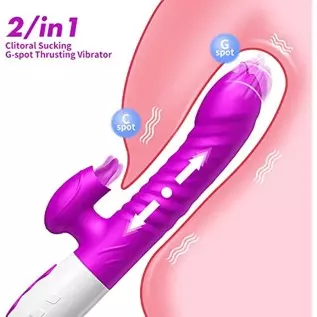 ISEYMI G Spot Rabbit Vibrator for Women Bunny Ears Clitoris G-spot Stimulation,Waterproof Dildo with 7 Powerful Vibrations Recha ISEYMI G Spot Rabbit Vibrator for Women Bunny Ears Clitoris G-spot Stimulation,Waterproof Dildo with 7 Powerful Vibrations Recha