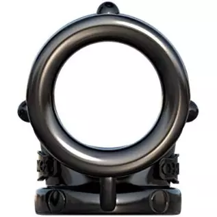 Pipedream Fantasy C-Ringz Rock Hard Cock Pipe Dildo, Black, 1 Pound Pipedream Fantasy C-Ringz Rock Hard Cock Pipe Dildo, Black, 1 Pound