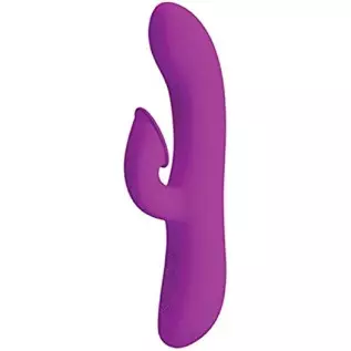 Pretty Love Anthony Sucking & Vibrating Rabbit-Style 12 Functions - Silcone - USB Rechargeable Waterproof Vibrator for Women