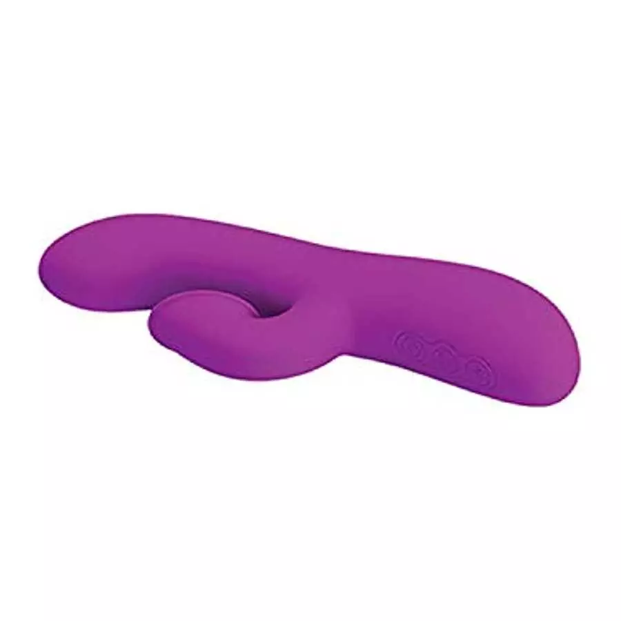 Pretty Love Anthony Sucking & Vibrating Rabbit-Style 12 Functions - Silcone - USB Rechargeable Waterproof Vibrator for Women
