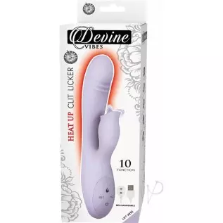 Devine Vibes Heat Up Clit Licker (Lavender)