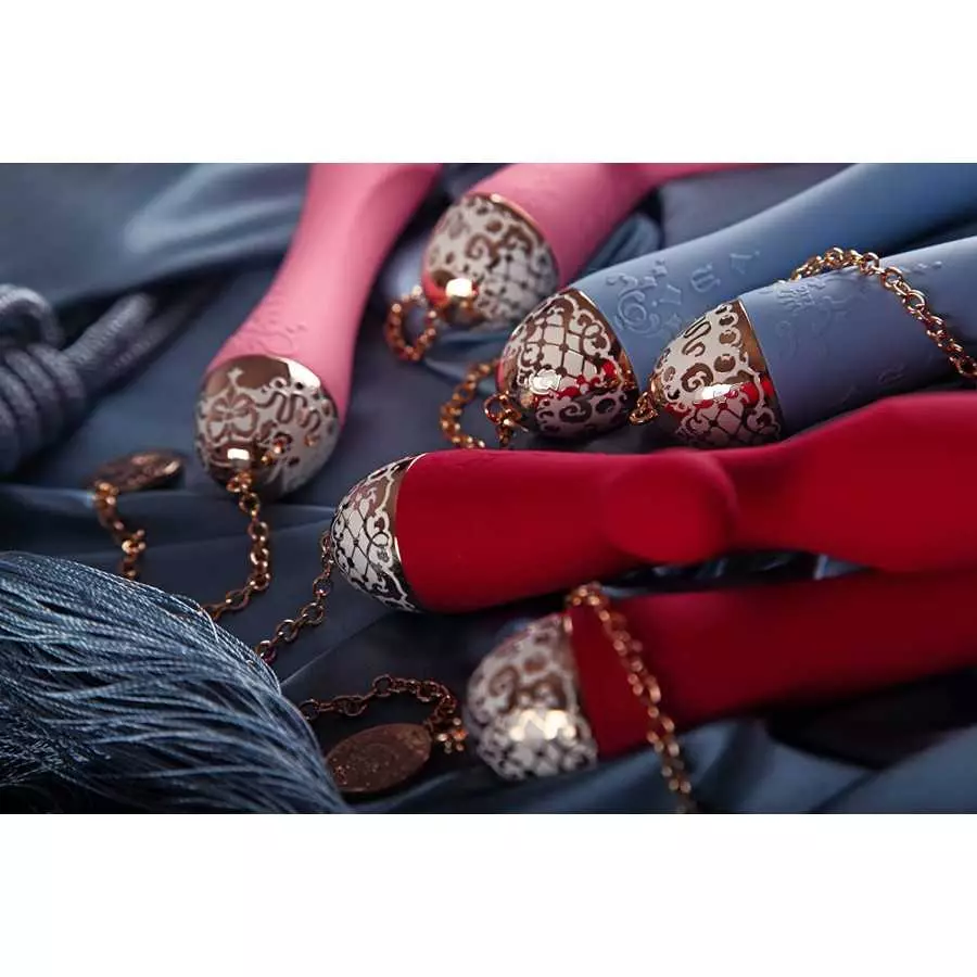 ZALO Rosalie Rabbit Vibrator | Wireless Waterproof Sex Toy with 8 Adjustable Vibration Modes | USB Rechargeable Battery | 1-Year