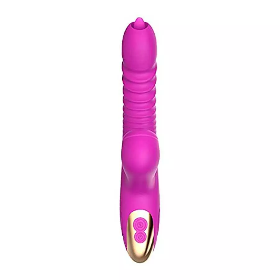 Licking and Sucking Toy Clitorals Toys Telescopic Rose for Women Vibrator Clitoralis Heating Vibrate Swing Training Wand Stimula