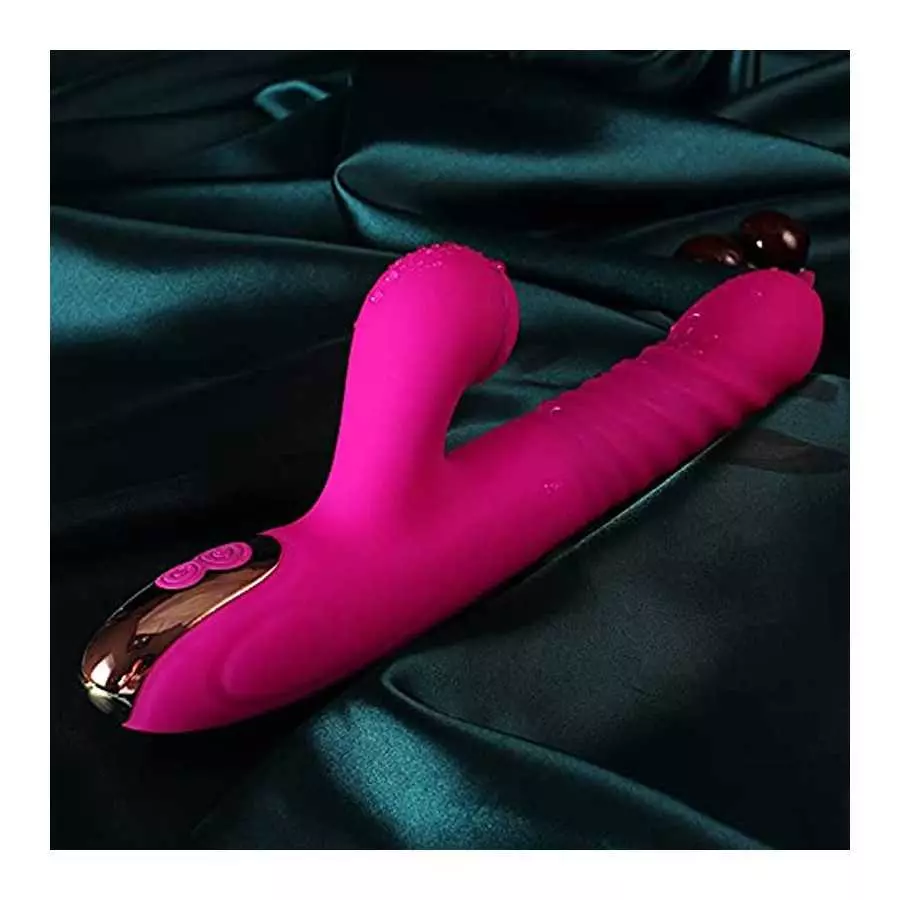 Licking and Sucking Toy Clitorals Toys Telescopic Rose for Women Vibrator Clitoralis Heating Vibrate Swing Training Wand Stimula