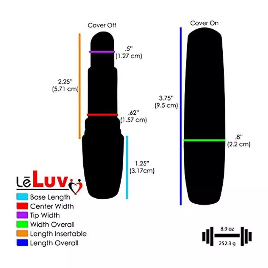 LeLuv Dildo Big Bent 10 Inch Realistic Suction Cup Thick Veiny Curved Chocolate Bundle with Secret Lipstick