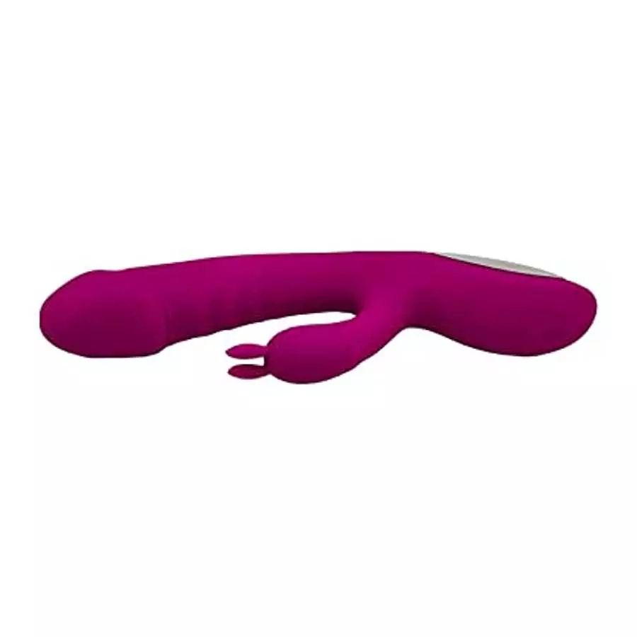 Our Little Secrets Revealed Luxurious Vibrator Rabbit - Heating with Dual Motors - 100% Waterproof - USB Rechargeable, Pink
