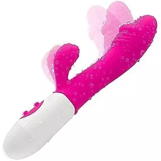 Realistic Thrusting Dildo Vibrator with Handle and Sucker, Telescopic Vibrating Penis with Heating for G-spot Anal Stimulation, 
