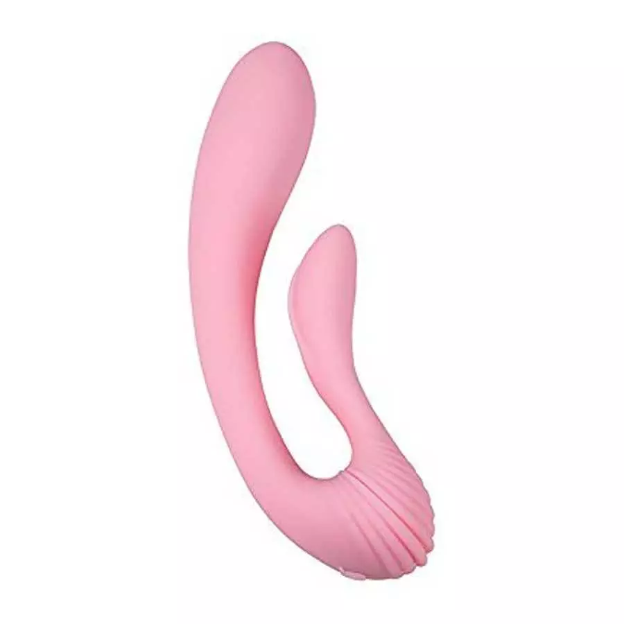 Adrien Lastic G Wave Dual Rabbit Vibrator, Pink, 7 Inch Adrien Lastic G Wave Dual Rabbit Vibrator, Pink, 7 Inch