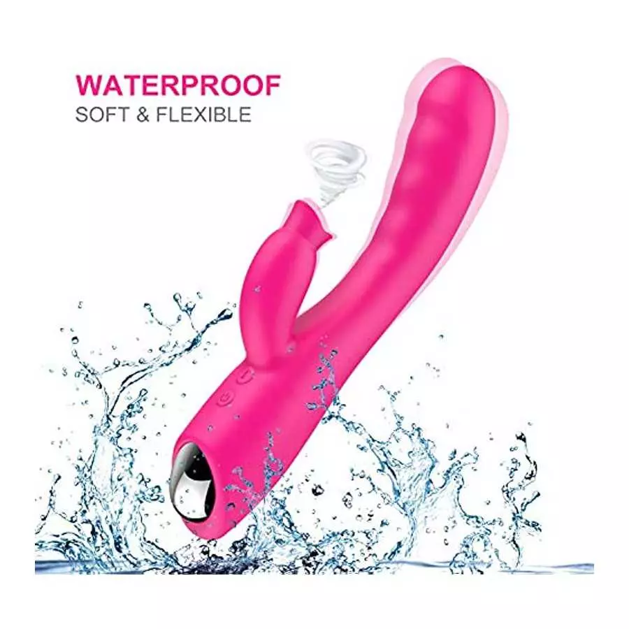 Vibrating Vibrator Clitoralis Stimulator for Women Pleasure Soft Dual Motor Cordless Rabbit Sucker Silent Sucking Waterproof Thr