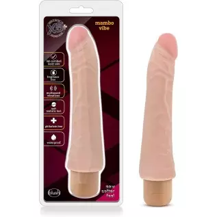 X5 Plus Mambo Vibe - 9 Inch Long Realistic Multi Speed Vibrating Dildo - Lifelike Vibrator - Soft Flexible Dildo - Realistic Fee