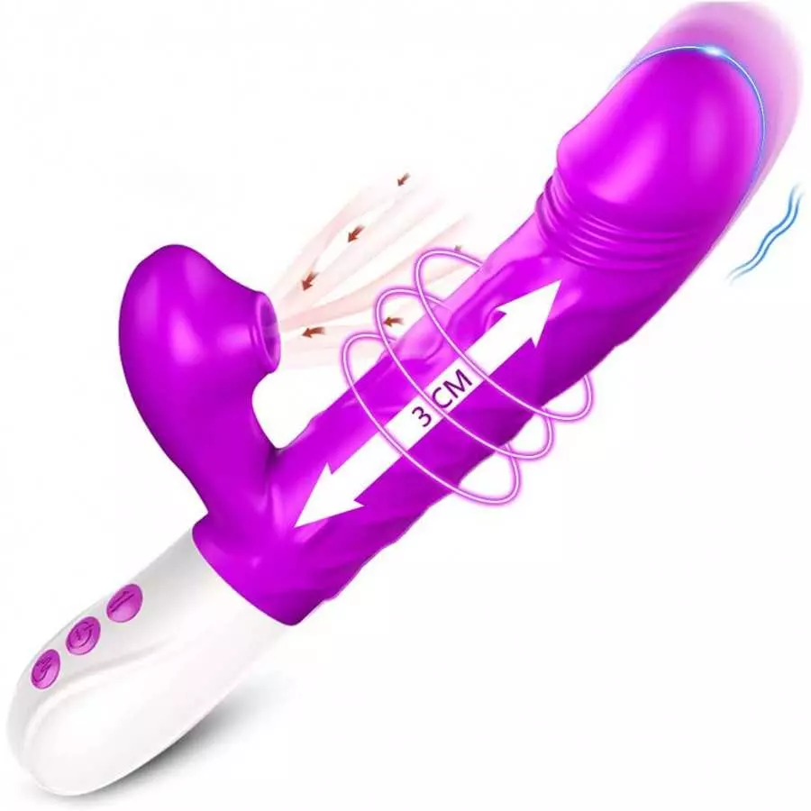 Pulsating Clitoral Vibrator for Women Vaginal Health, Clitorals Stimulator Tongue Licking Toys G Spot Rabbit Vibrator Dildo for 