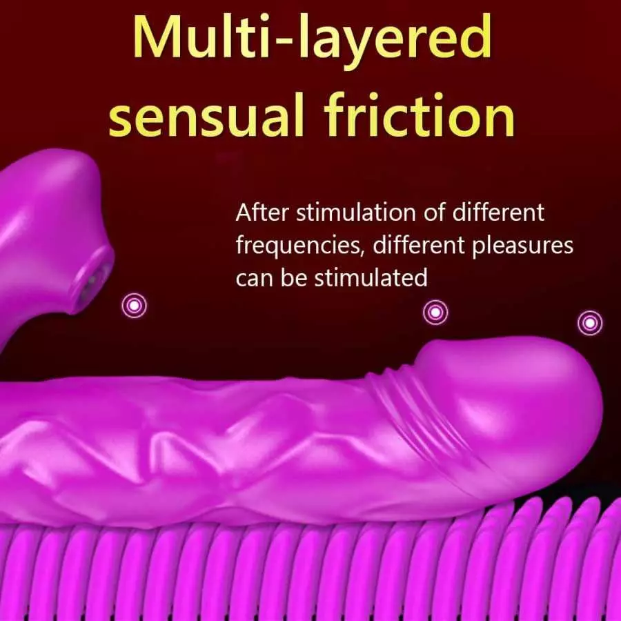 Pulsating Clitoral Vibrator for Women Vaginal Health, Clitorals Stimulator Tongue Licking Toys G Spot Rabbit Vibrator Dildo for 