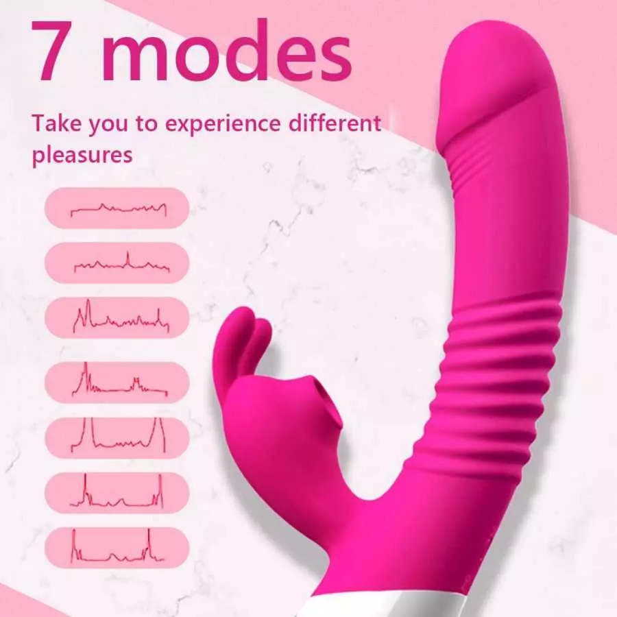 Pulsating Clitoral Vibrator for Women Vaginal Health, Clitorals Stimulator Tongue Licking Toys G Spot Rabbit Vibrator Dildo for 