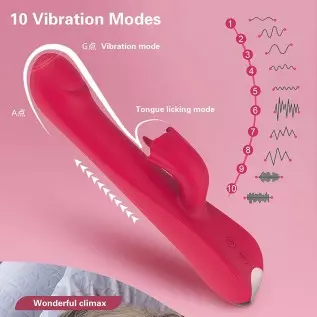 Pulsating Clitoral Vibrator for Women Vaginal Health, Clitorals Stimulator Tongue Licking Toys G Spot Rabbit Vibrator Dildo for Pulsating Clitoral Vibrator for Women Vaginal Health, Clitorals Stimulator Tongue Licking Toys G Spot Rabbit Vibrator Dildo for