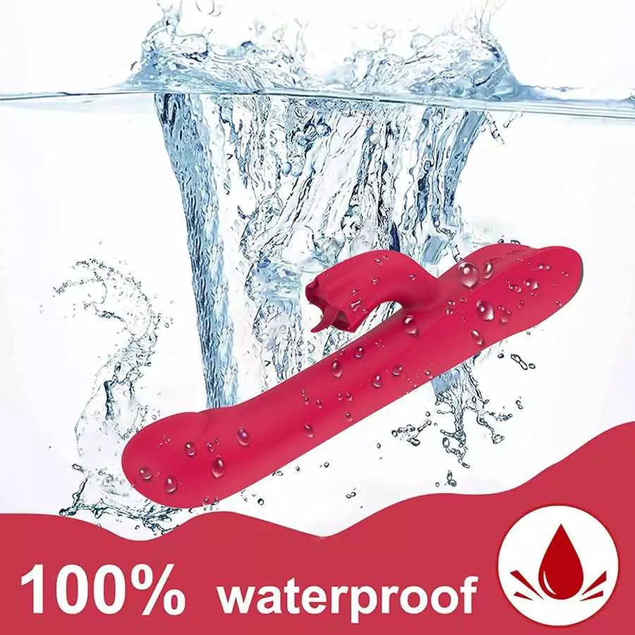 Pulsating Clitoral Vibrator for Women Vaginal Health, Clitorals Stimulator Tongue Licking Toys G Spot Rabbit Vibrator Dildo for 