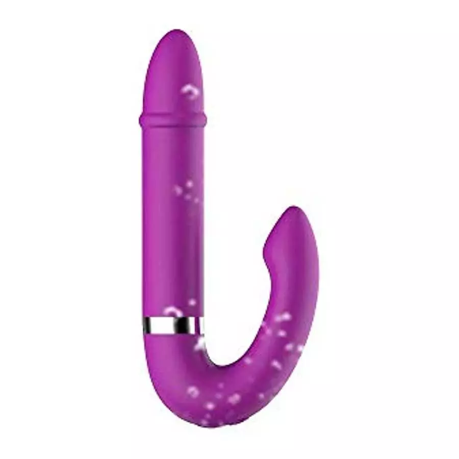 Intense Vibrator Dildo for Women, Satiny Soft Silicone Clitoral Stimulator for Vaginal Health G-spot with 8 Vibration Modes & 4 