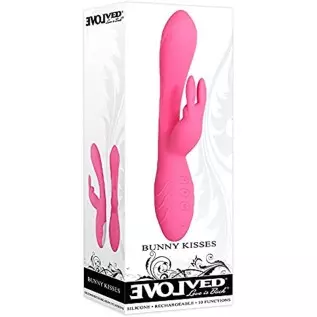 Adult Sex Toys Evolved Bunny Kisses Recharge Sili Pk