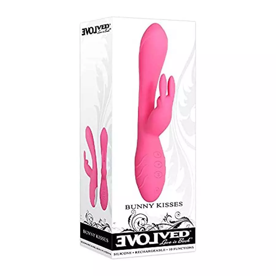 Adult Sex Toys Evolved Bunny Kisses Recharge Sili Pk