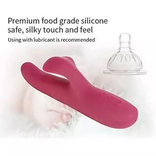 ECSTATIK Rotating Rabbit Vibrator Personal Massager for Women - 7 Vibration Patterns & 3 Speeds, 5 Thrusting & Rotating Patterns ECSTATIK Rotating Rabbit Vibrator Personal Massager for Women - 7 Vibration Patterns & 3 Speeds, 5 Thrusting & Rotating Patterns