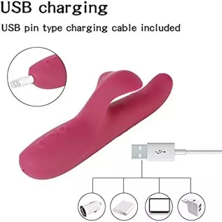 ECSTATIK Rotating Rabbit Vibrator Personal Massager for Women - 7 Vibration Patterns & 3 Speeds, 5 Thrusting & Rotating Patterns ECSTATIK Rotating Rabbit Vibrator Personal Massager for Women - 7 Vibration Patterns & 3 Speeds, 5 Thrusting & Rotating Patterns