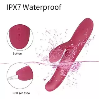 ECSTATIK Rotating Rabbit Vibrator Personal Massager for Women - 7 Vibration Patterns & 3 Speeds, 5 Thrusting & Rotating Patterns ECSTATIK Rotating Rabbit Vibrator Personal Massager for Women - 7 Vibration Patterns & 3 Speeds, 5 Thrusting & Rotating Patterns