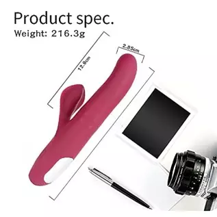 ECSTATIK Rotating Rabbit Vibrator Personal Massager for Women - 7 Vibration Patterns & 3 Speeds, 5 Thrusting & Rotating Patterns ECSTATIK Rotating Rabbit Vibrator Personal Massager for Women - 7 Vibration Patterns & 3 Speeds, 5 Thrusting & Rotating Patterns