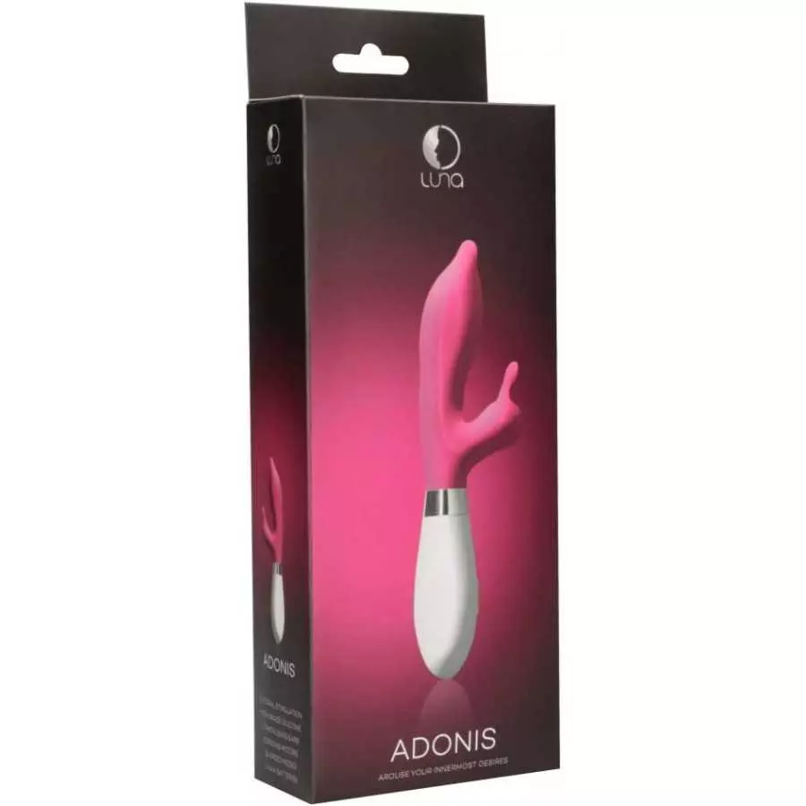 Shots Toys Luna Adonis Vibe, Pink, Pink