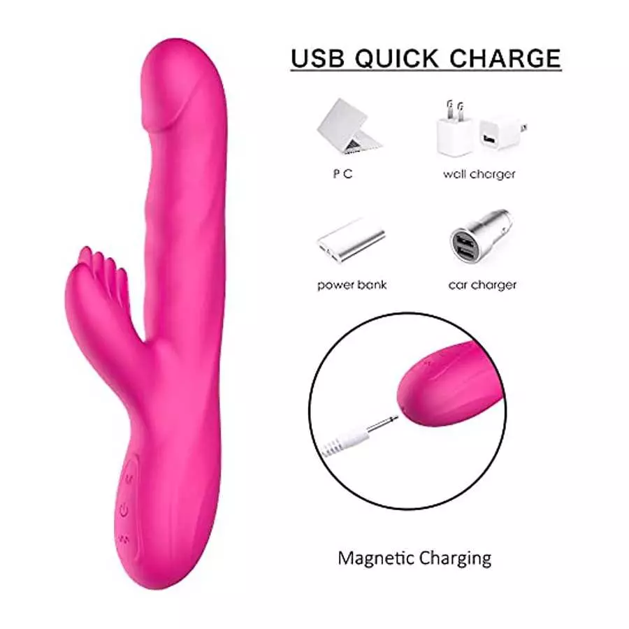 Rabbit Tongue Licker Vibrator for Women, Clitoral Stimulator Women Toys for Pleasure, Adult Sex Toys for Women with 10 Vibrating