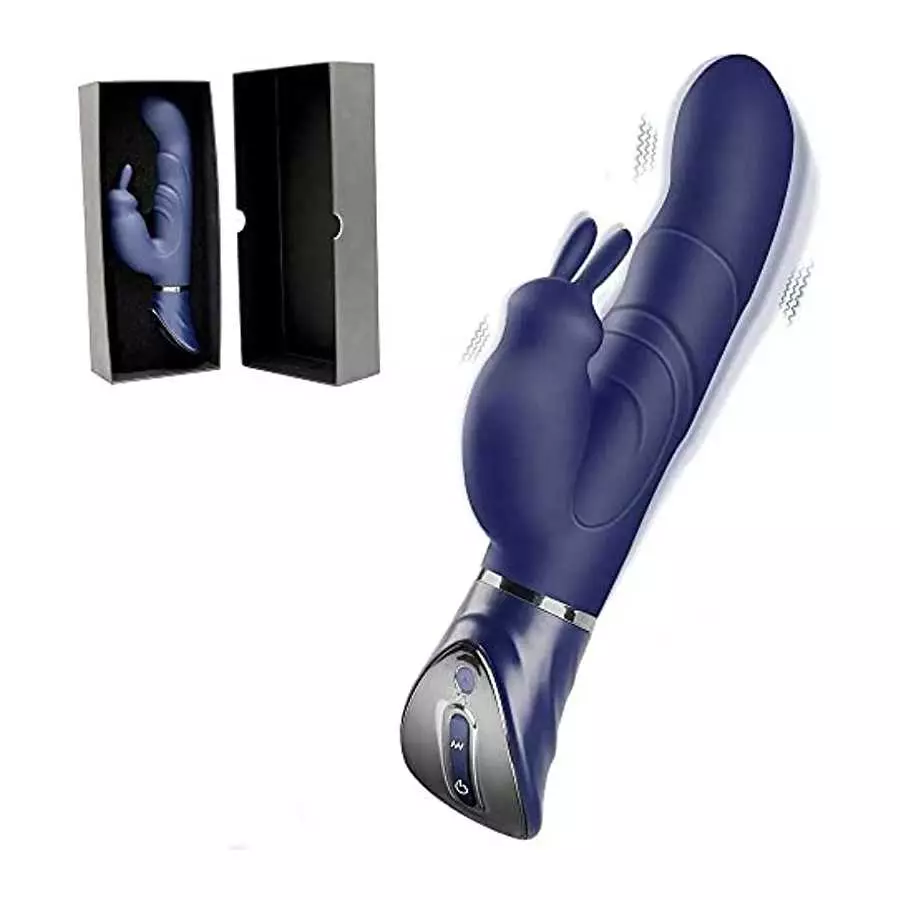 G Spot Rabbit Vibrator with Realistic Vibrating Penis Couples Vibrator with Powerful Motors for Clitoris Stimulation G Spot Rabbit Vibrator with Realistic Vibrating Penis Couples Vibrator with Powerful Motors for Clitoris Stimulation