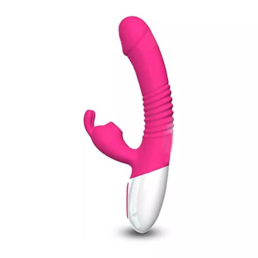 The Gadget Shack Shop Rabbit 7 Modes sucking, 7 modes vibration Vibrator, Waterproof, rechargable Stimulator Dildo The Gadget Shack Shop Rabbit 7 Modes sucking, 7 modes vibration Vibrator, Waterproof, rechargable Stimulator Dildo