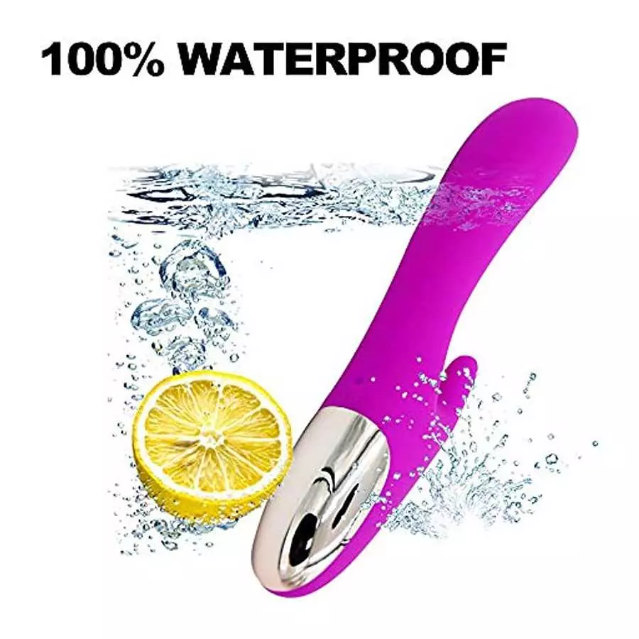 Vibrator for Women G Spot Rabbit Anal Vibrators with 30 Vibration Frequencies, Woman Waterproof Rechargeable Vibrator Adult Sex 