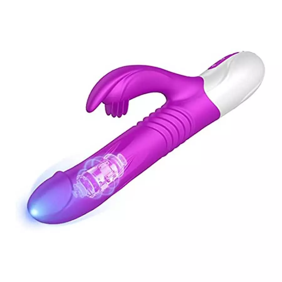 G Spot Rabbit Vibrator with Heating Function,Sex Toys for Clitoris,Waterproof Dildo Vibrator with 9 Powerful Vibrations Dual Mot G Spot Rabbit Vibrator with Heating Function,Sex Toys for Clitoris,Waterproof Dildo Vibrator with 9 Powerful Vibrations Dual Mot