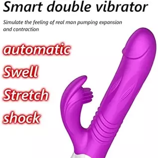 G Spot Rabbit Vibrator with Heating Function,Sex Toys for Clitoris,Waterproof Dildo Vibrator with 9 Powerful Vibrations Dual Mot G Spot Rabbit Vibrator with Heating Function,Sex Toys for Clitoris,Waterproof Dildo Vibrator with 9 Powerful Vibrations Dual Mot