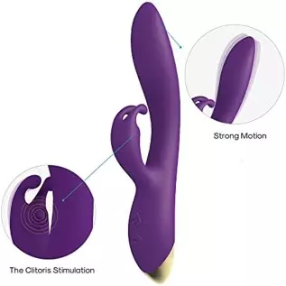 G Spot Rabbit Vibrator Adult Sex Toys with 9 Vibrations Modes, Waterproof Rechargeable Vibrator for Women Couple Clitoris Anal S G Spot Rabbit Vibrator Adult Sex Toys with 9 Vibrations Modes, Waterproof Rechargeable Vibrator for Women Couple Clitoris Anal S