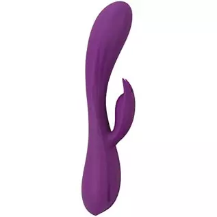 G-spot Rabbit Vibrator - Silicone Realistic Dildo Massager Clitoral Vaginal Stimulator with 10 Vibrating Modes, Waterproof Recha